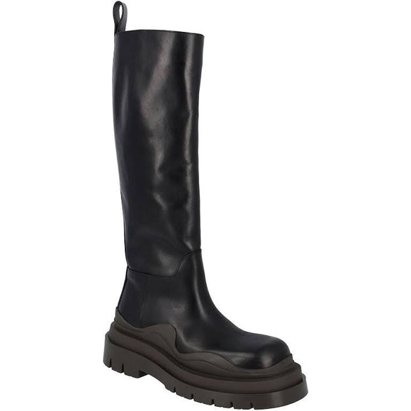 Bottega Veneta Tire Tall Boots - Picture 1 of 10